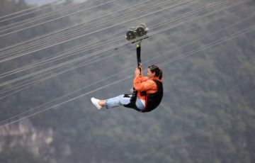 什么是高空滑索 國外滑索項目現狀 