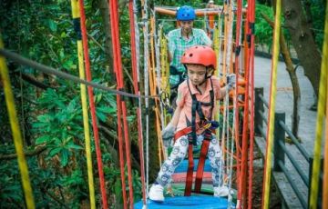 叢林穿越項目優勢及游玩注意事項