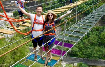 網紅打卡必體驗項目之步步驚心挑戰橋