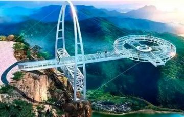 景區玻璃觀景臺的位置應該選在哪里