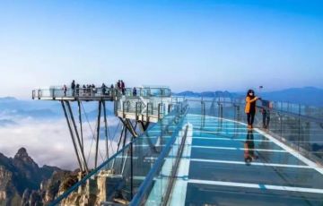 景區爆火的玻璃觀景臺如何建造