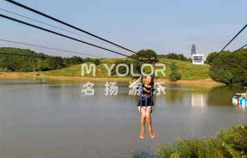 景區網紅游樂項目——高空滑索